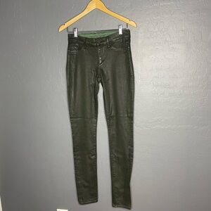 50% OFF Goldsign Lure Green Coated Jeans